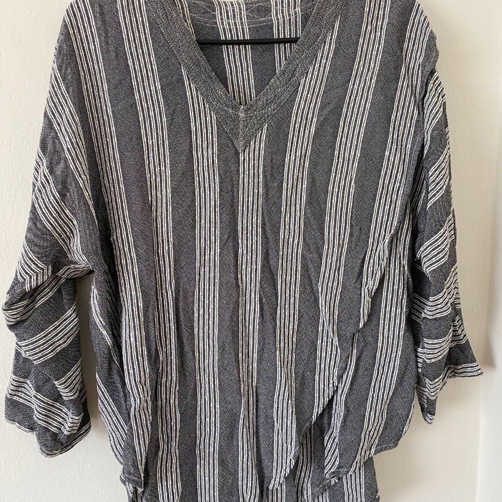 Bohemian Blouse 3/4 Length Sleeves
